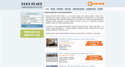 Desktop Screenshot of forstrade.sk